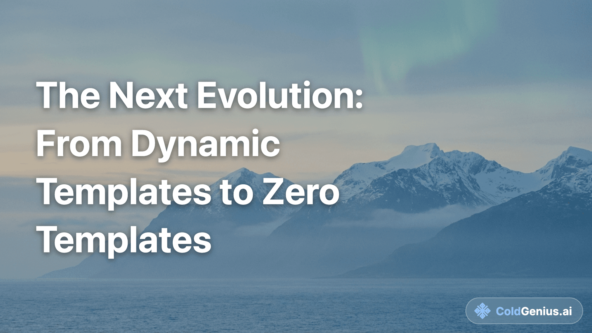 The Next Evolution: From Dynamic Templates to Zero Templates