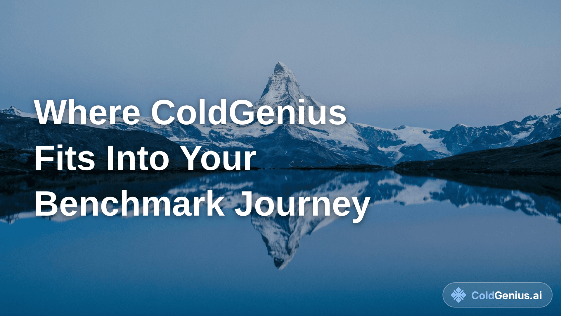 Where ColdGenius Fits Into Your Benchmark Journey