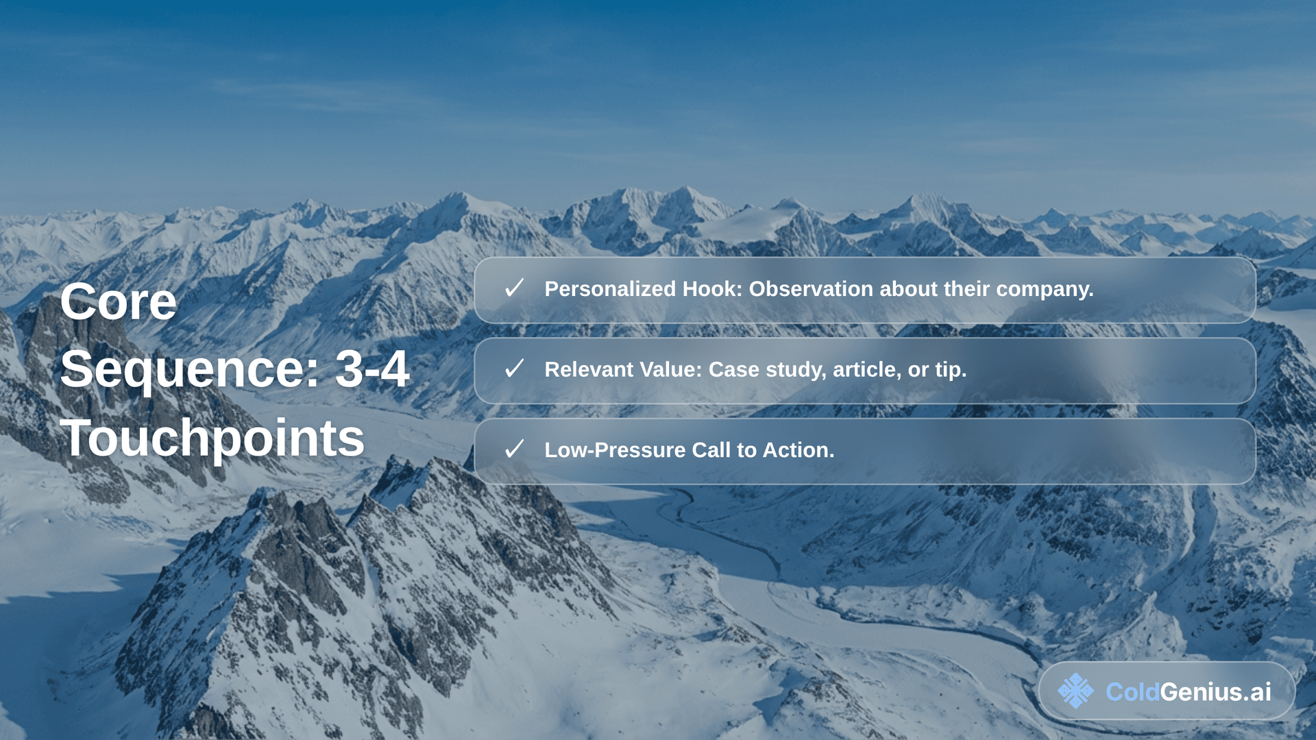 The Core Sequence Structure: 3-4 Touchpoints