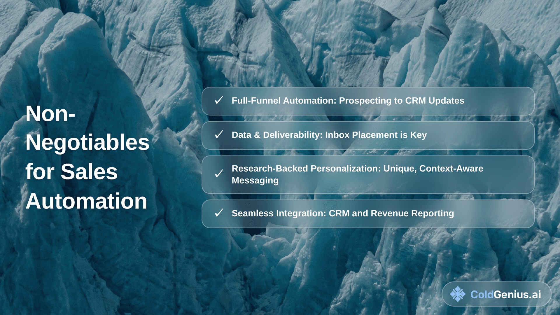 What to Look For: The Non-Negotiables