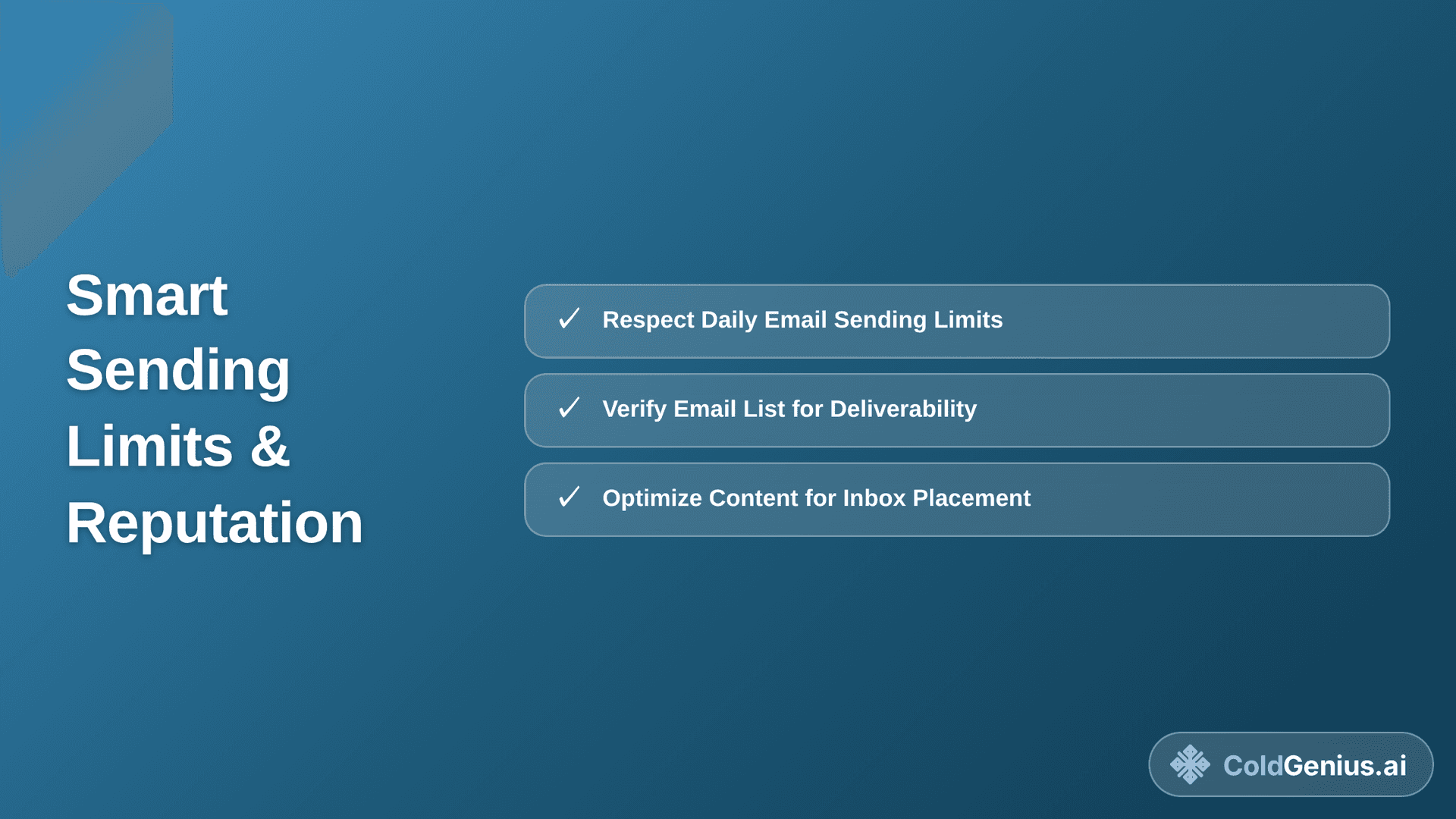 Smart Sending: Limits, Lists, and Content That Protects Your Rep
