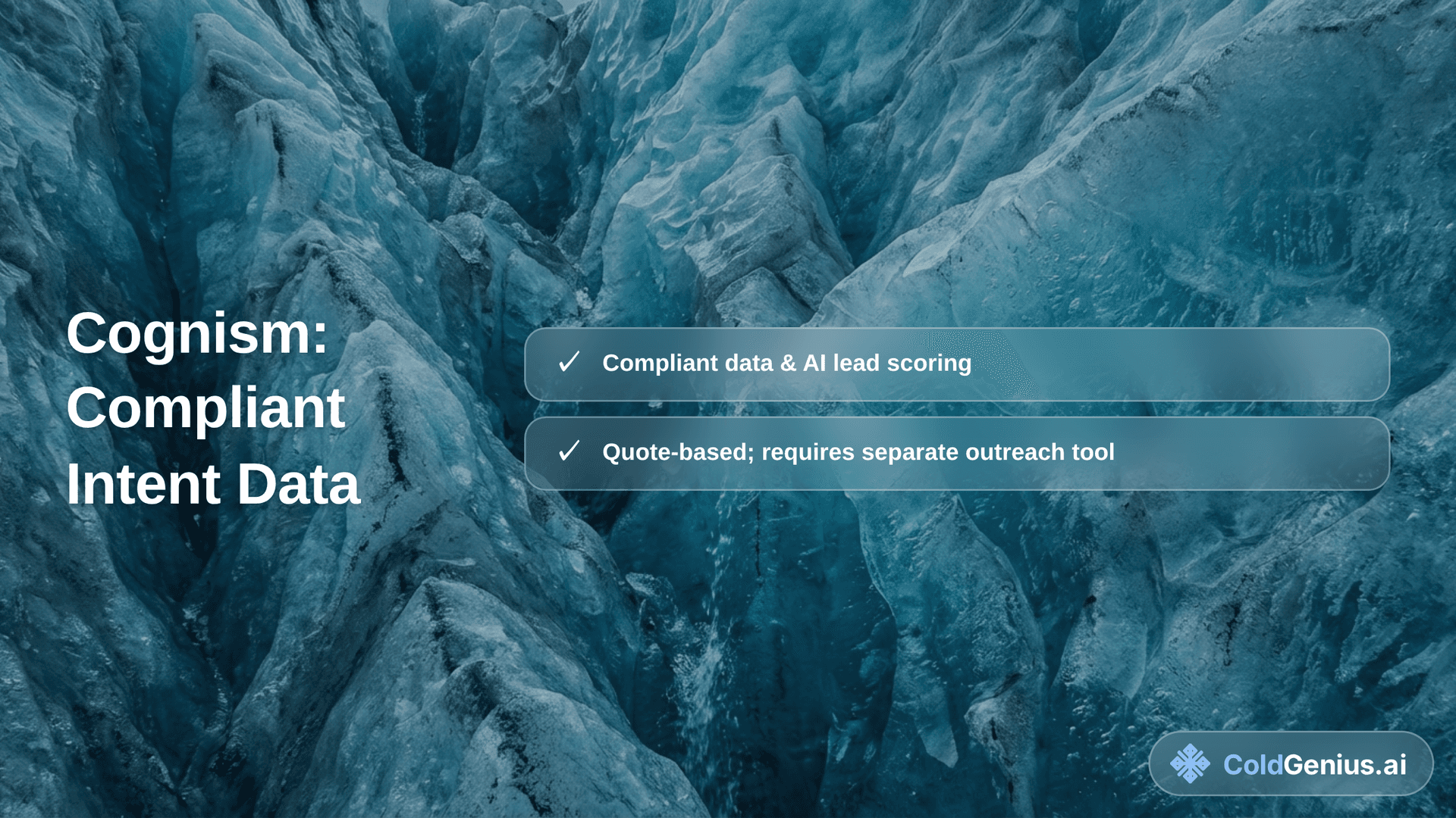 Cognism: Compliant Data with Intent Signals
