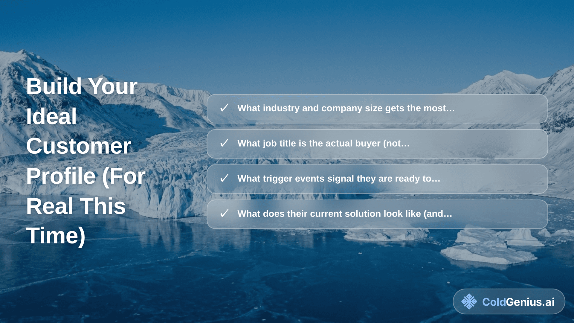 Build Your Ideal Customer Profile (For Real This Time)