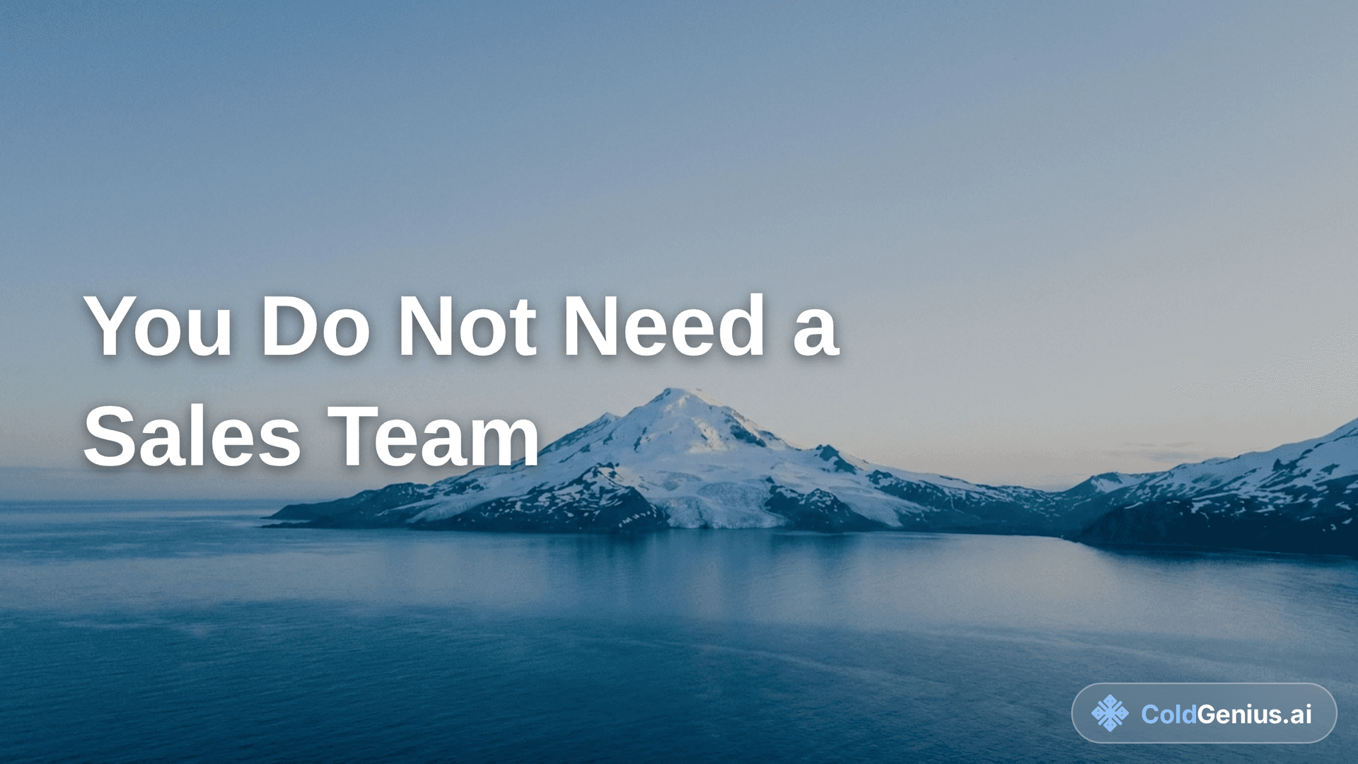 You Do Not Need a Sales Team