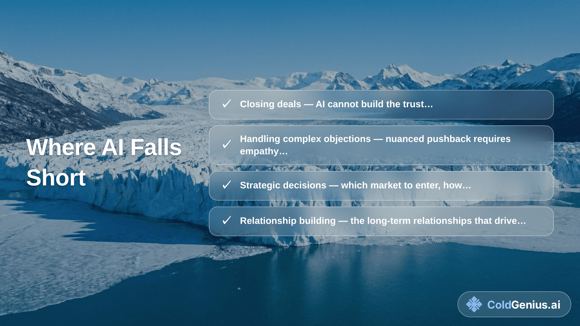 Where AI Falls Short