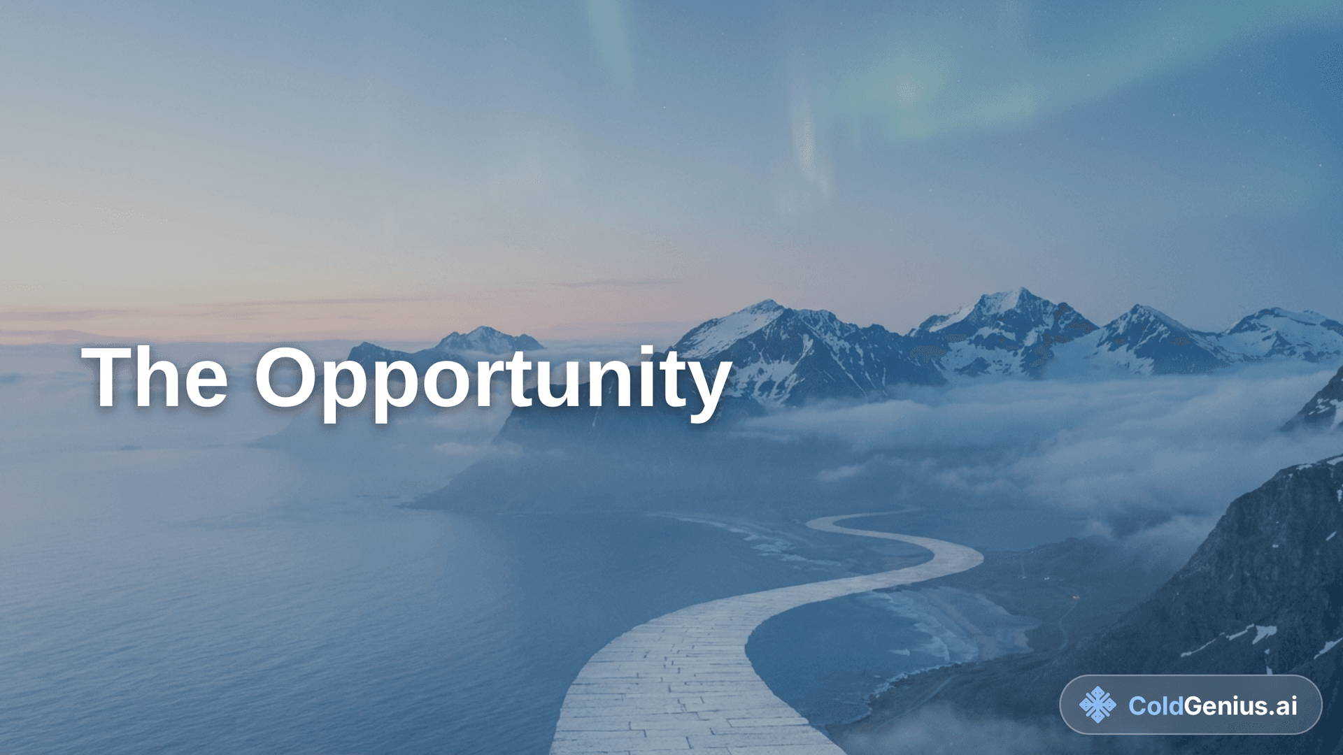The Opportunity