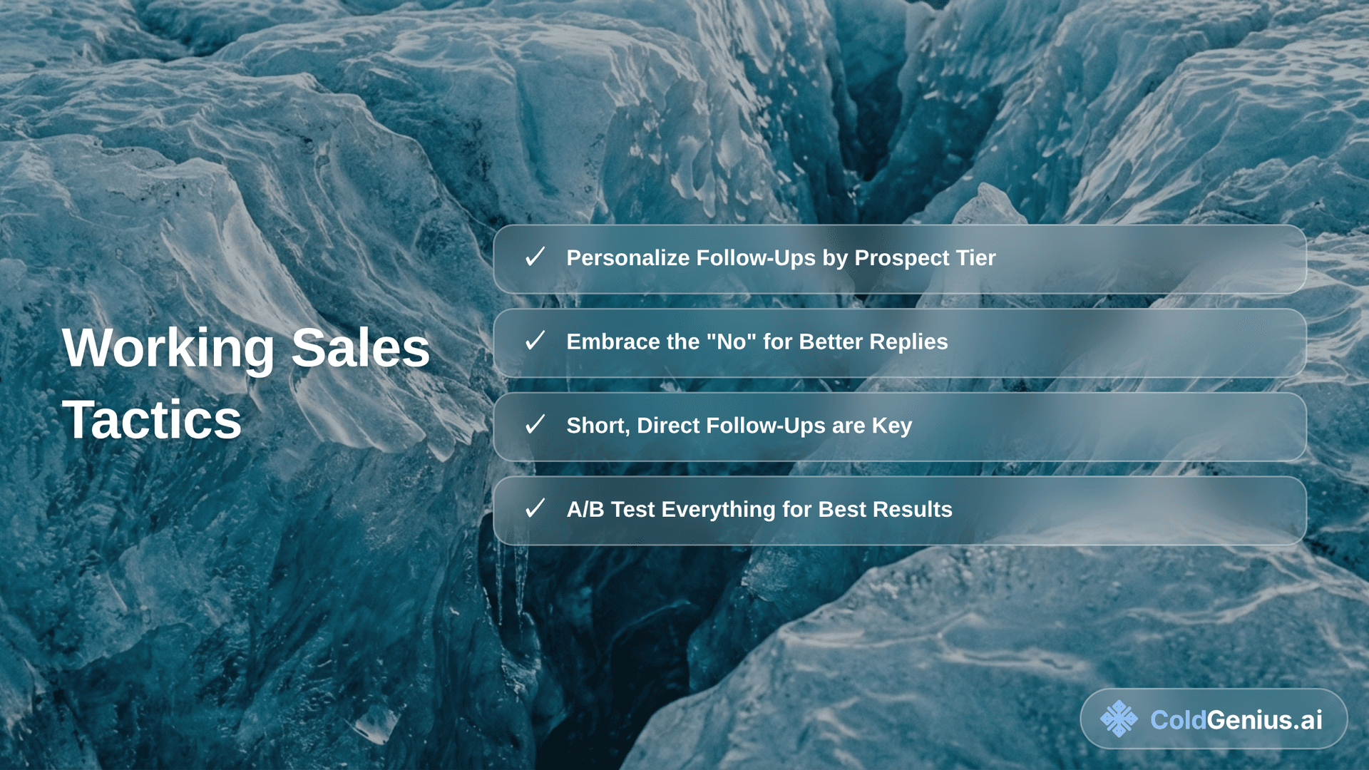 Tactics That Actually Work