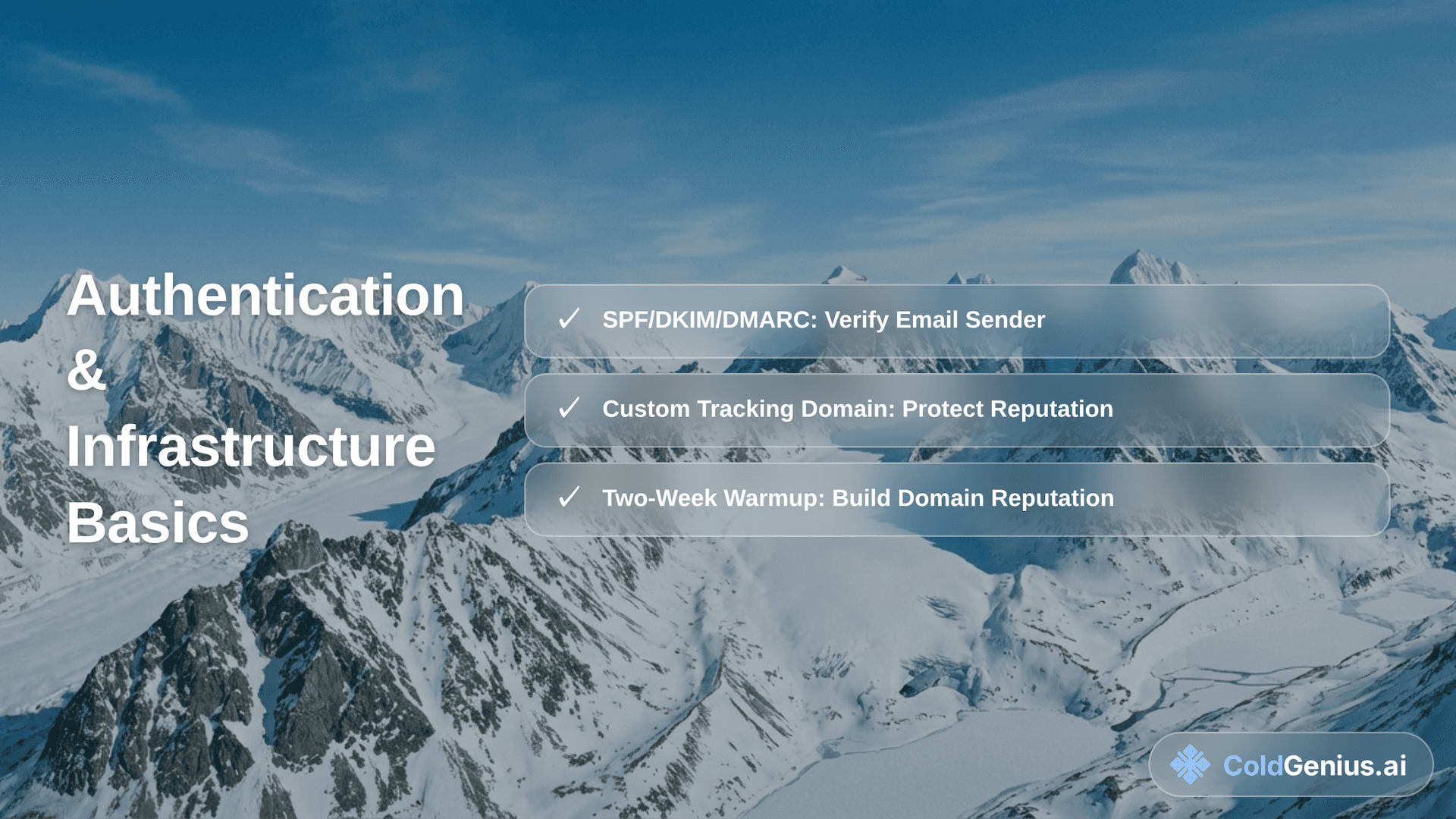 The Foundation: Authentication & Infrastructure